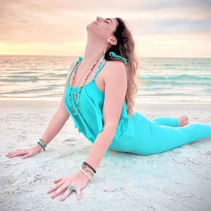 Bracelets Australian Amazonite Clarity Peace 108 Stretch Mala Necklace Bracelet Lily Rose Jewelry