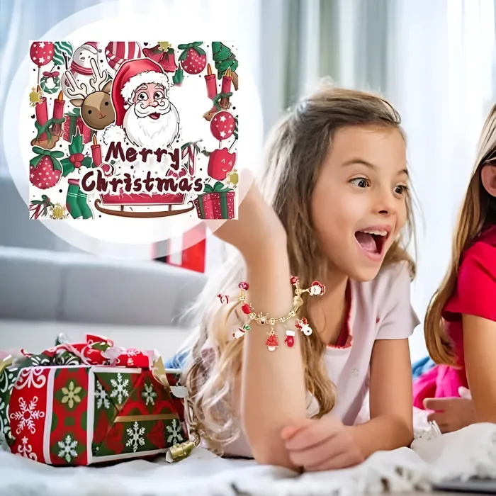 Bracelets Customized Jewel Festive Charm Bracelet Advent Calendar