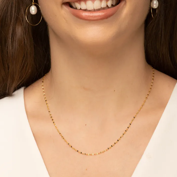 Classic Anchor Chain Necklace Camile Stone Necklaces
