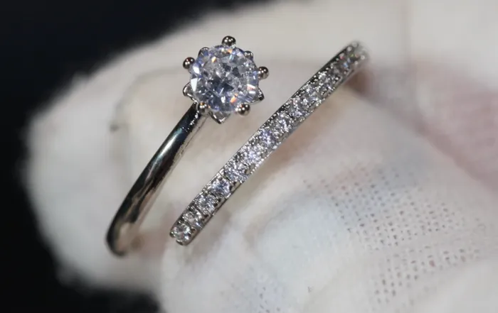 Fashion Ring Twist Ring Round Diamond Ring Wrapped Ring Twist Ring Stackable Ring Charm Ring Shooting Star Ring Lab Diamonds London Rings