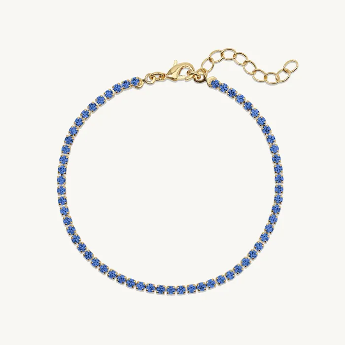 Ideaure Jewlery Bracelets Fiona Gemstone Tennis Bracelet