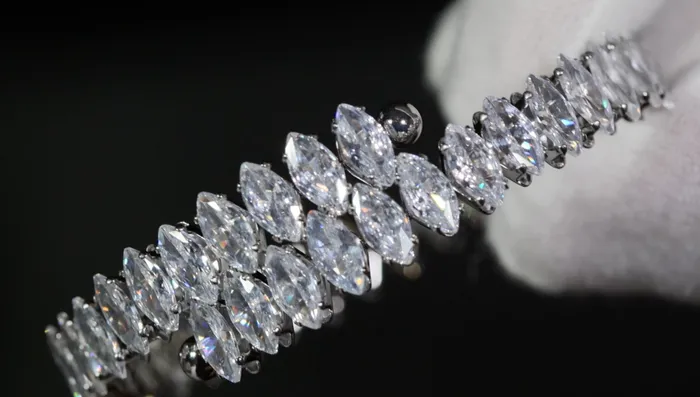 Marquise Diamond Bangle Womens Marquise Diamond Bracelet Silver Diamond Bracelets Lab Diamonds London Bracelets