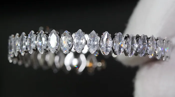Marquise Diamond Bangle Womens Marquise Diamond Bracelet Silver Diamond Bracelets Lab Diamonds London Bracelets