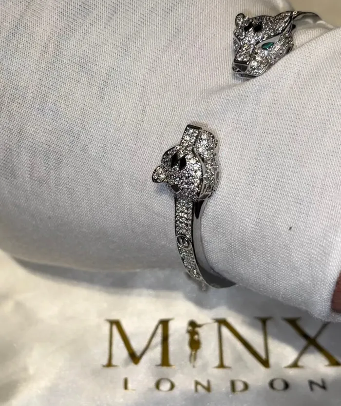 Minx London Bracelets Bracelet Womens Bracelet Diamond Bracelet Diamond Bracelet for Women Bracelet Charms Iced Out Bracelet Girls Bracelet Cuff