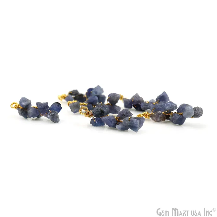 PreStyled Sets GemmartUSA DIY Rough Gemstones 38x14mm Gold Wire Wrapped Connector Pendant 1pc PreStyled Sets GemmartUSA DIY Rough Gemstones 38x14mm Gold Wire Wrapped Connector Pendant 1pc