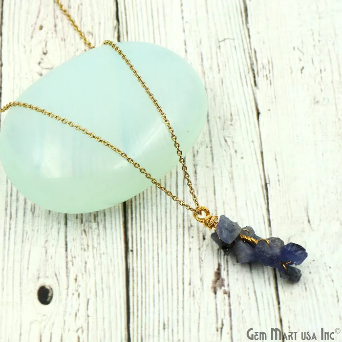 PreStyled Sets GemmartUSA DIY Rough Gemstones 38x14mm Gold Wire Wrapped Connector Pendant 1pc PreStyled Sets GemmartUSA DIY Rough Gemstones 38x14mm Gold Wire Wrapped Connector Pendant 1pc