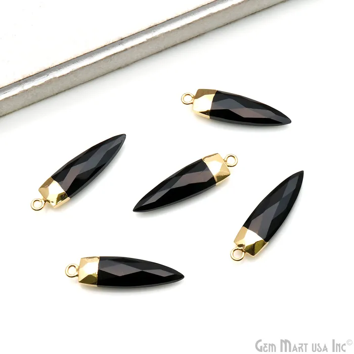 Triangle Shape Gold Electroplated Bracelet Charms Pendant Connector GemMartUSA Bracelets Triangle Shape Gold Electroplated Bracelet Charms Pendant Connector GemMartUSA Bracelets